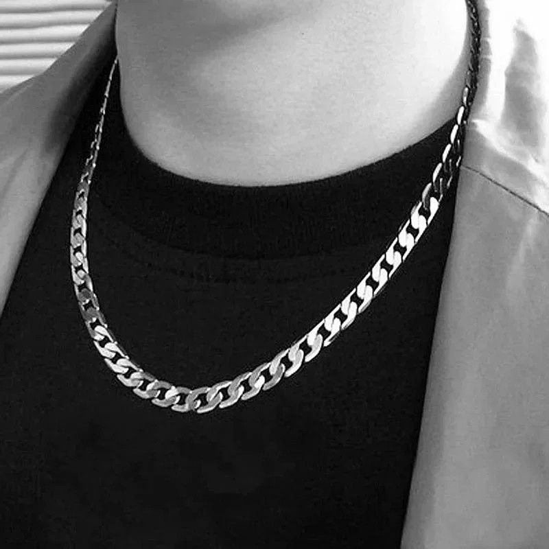 Sterling Silver Necklace For Men’s women 16/18/20/22/24 Inches Classic.