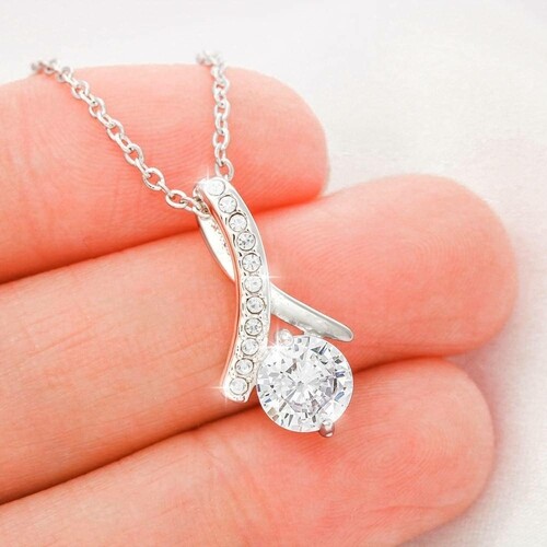 To My Daughter Necklace Father to Daughter Birthday Graduation Gift from Dad