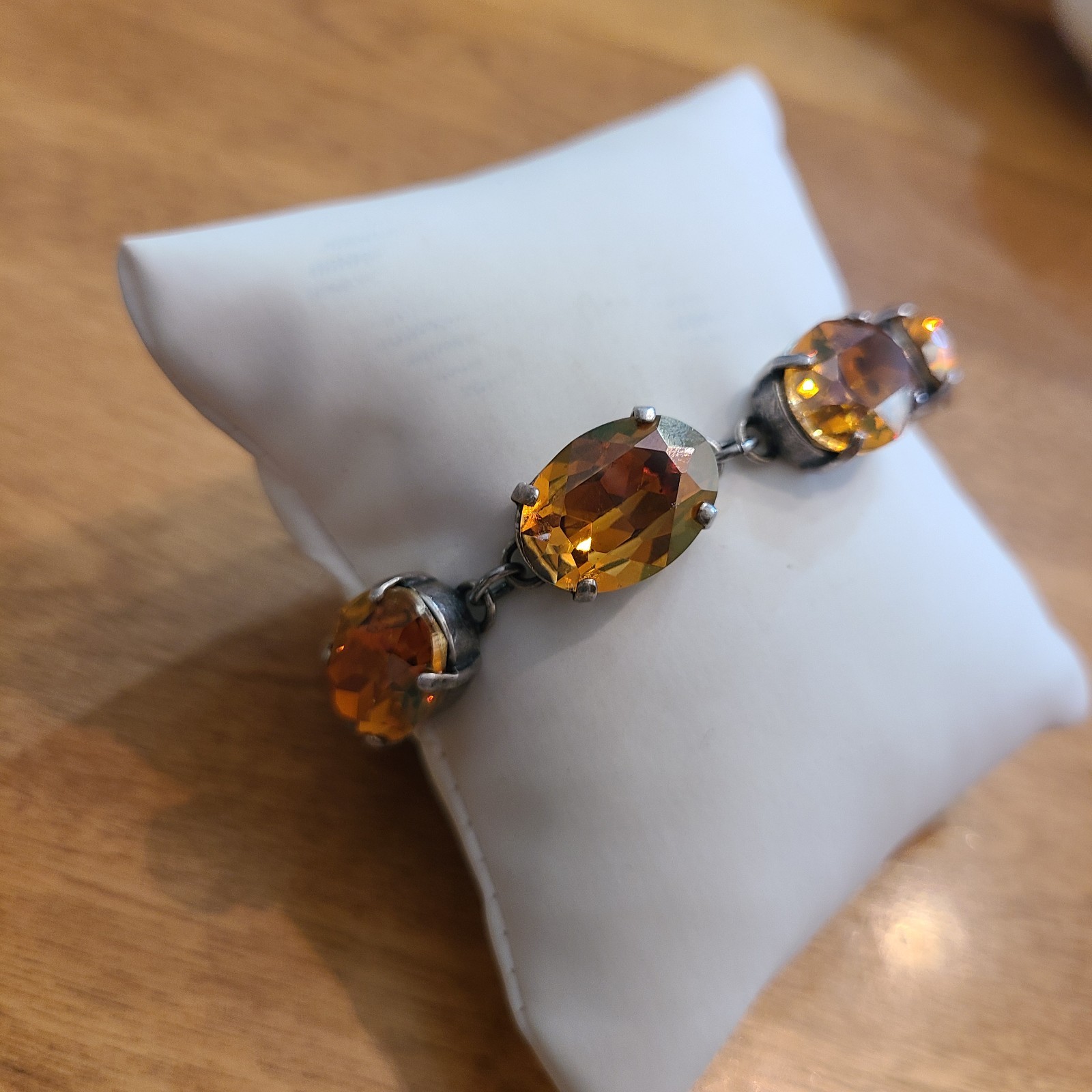 CATHERINE POPESCO Crystal Bracelet France La Vie Parisienne