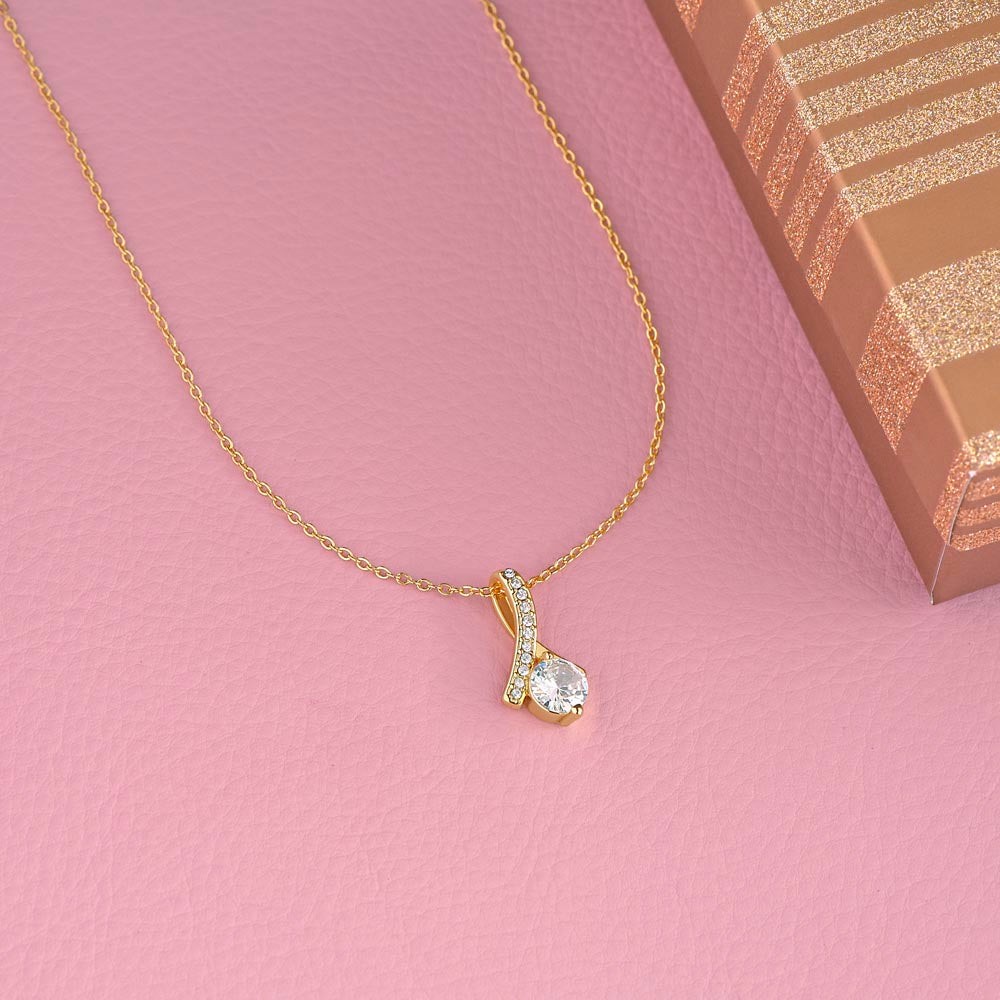To My Wife Necklace Pendant Romantic Anniversary Birthday Gift