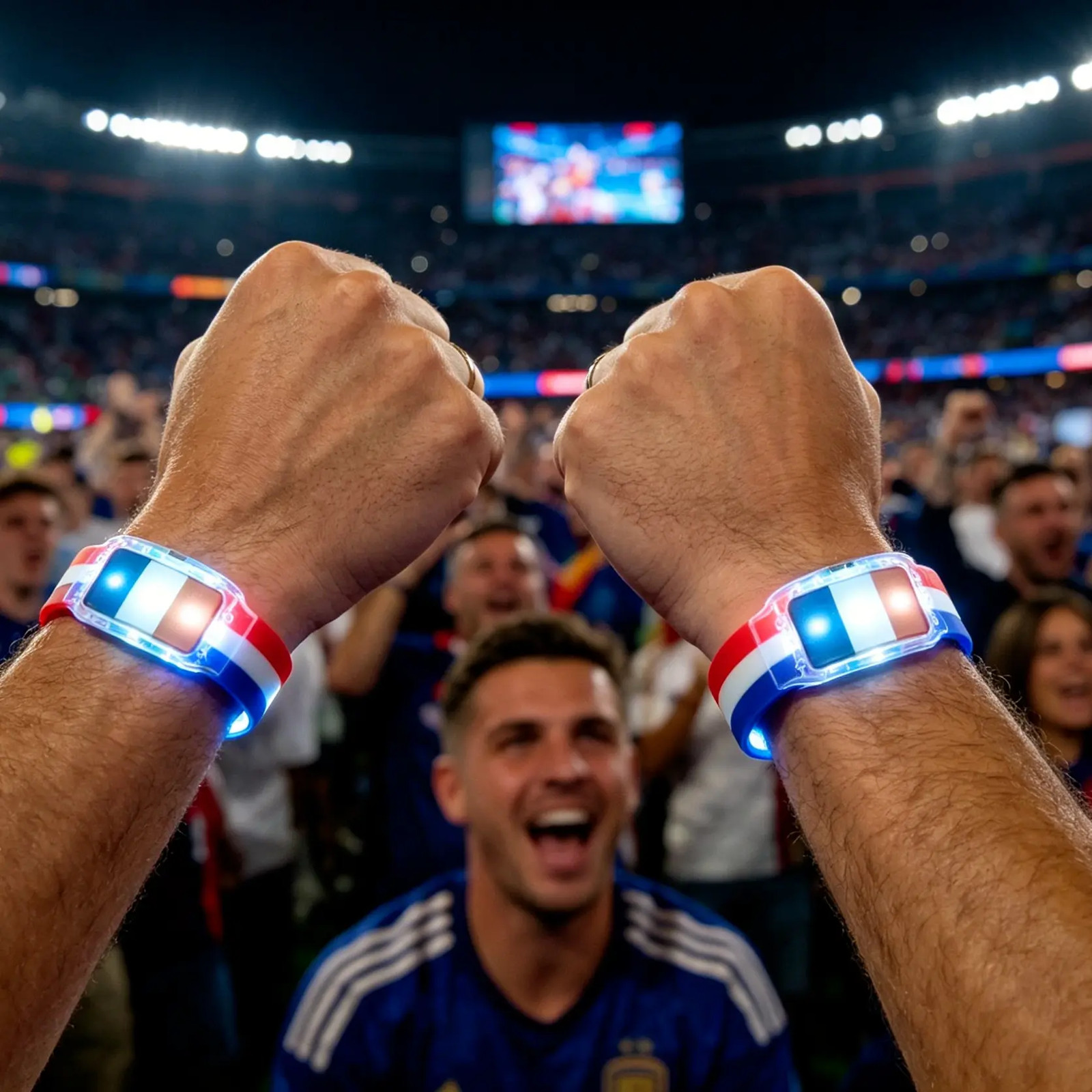 LED Illuminated Country Wristbands