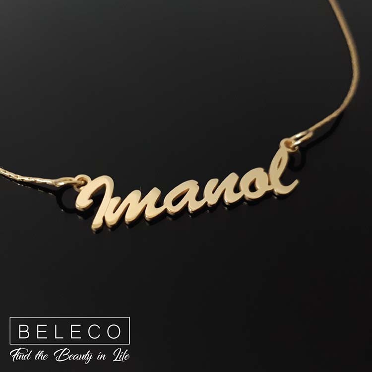 Customize Name Necklace 15 Font Style Custom Your Name Necklace With Any Name