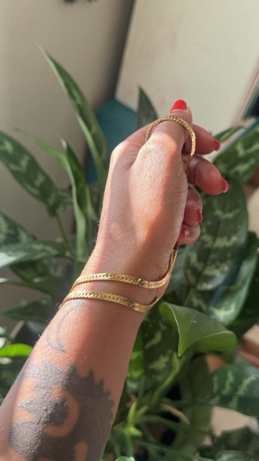 Vintage Trifari Herringbone Chain Necklace – Lobster Clasp