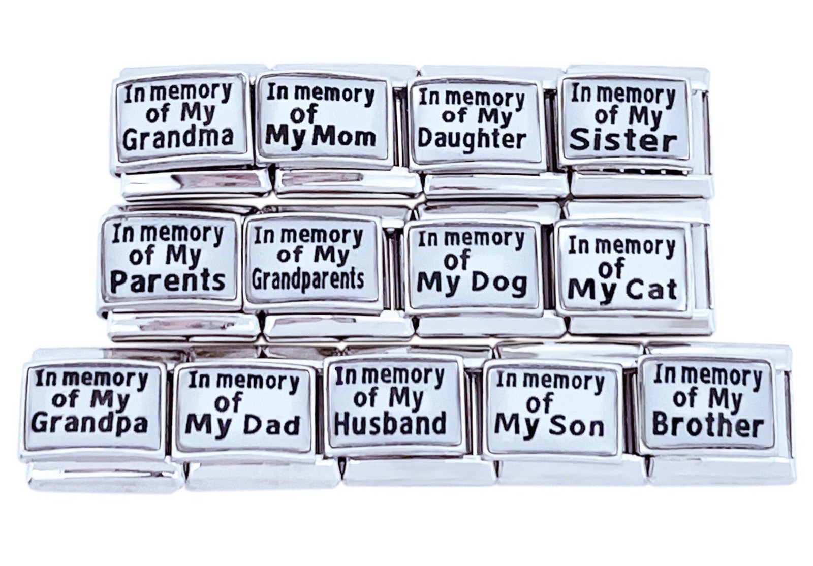 9mm Italian Charms In Memory Of My Family Pets Photo Charms