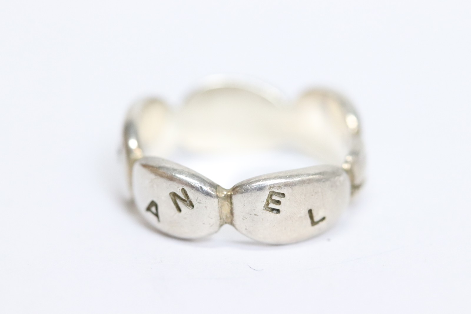 Chanel Silver 925 Ring US5 With Case From Japan 218 6430199