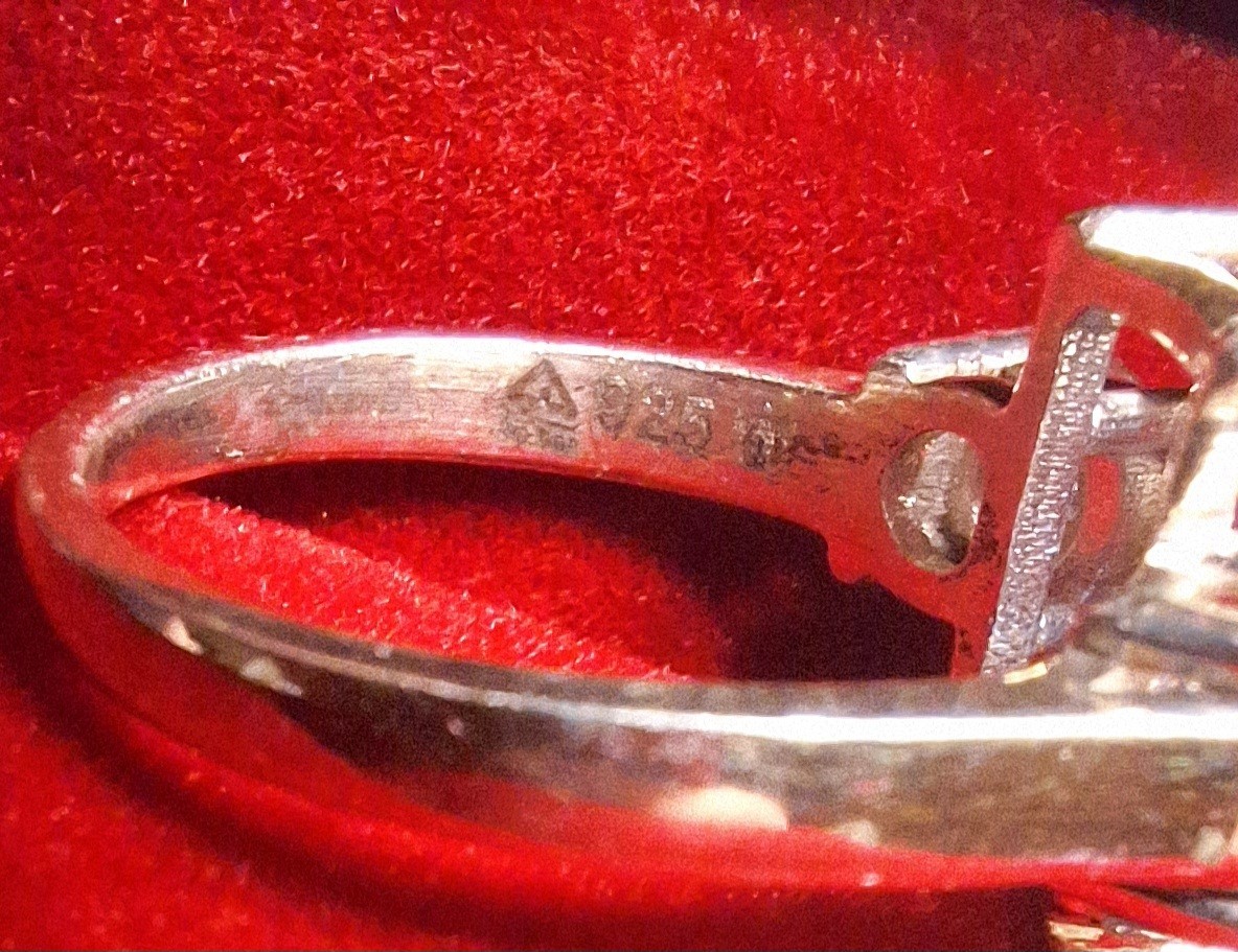 5 CT Blue Emerald Cut Lab Diamond VS1 Excellent 925 Sterling Silver Ring 6.75