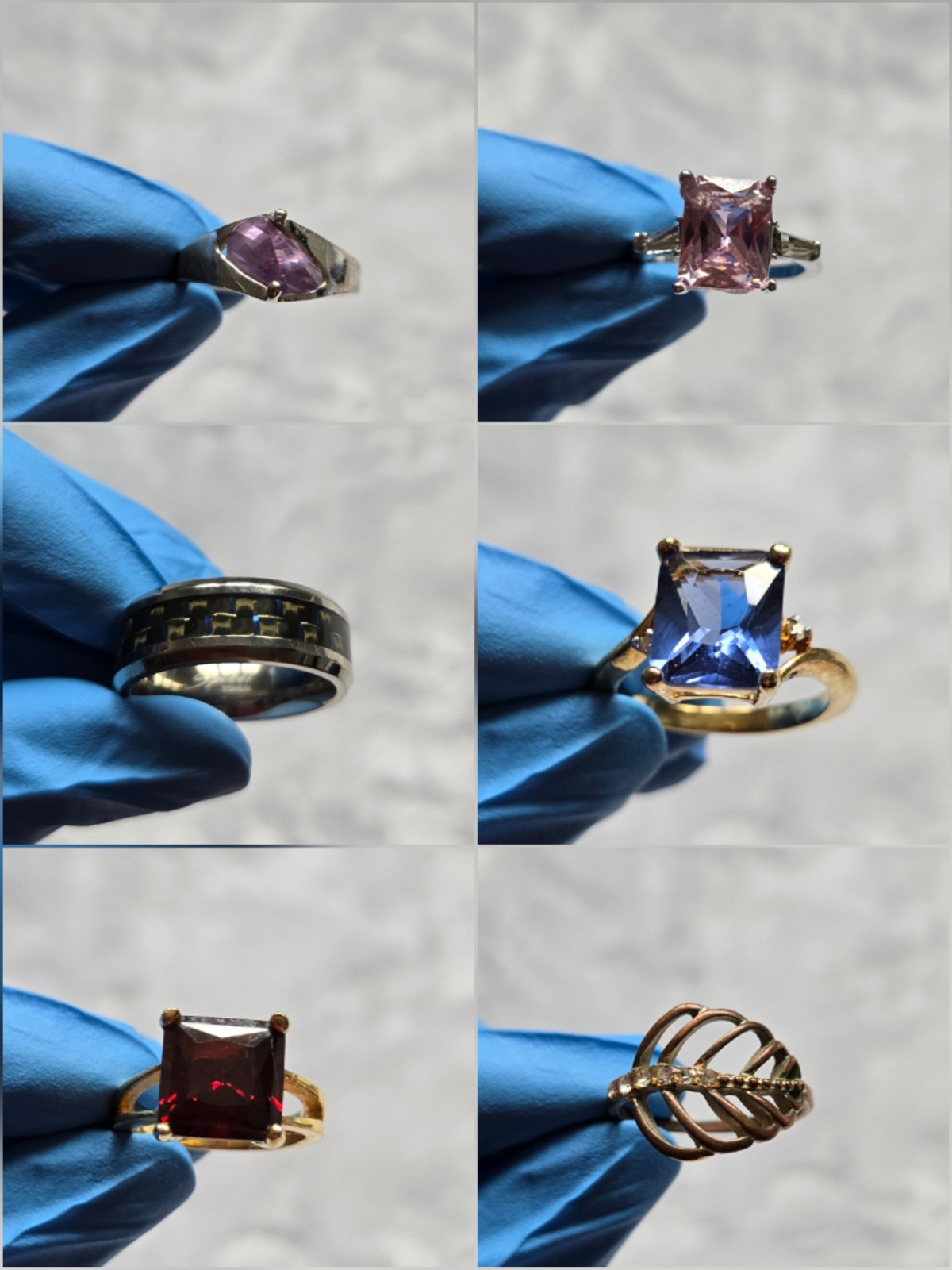 Huge Lot 55 Pc Mixed Rings Vintage to Modern Estate Jewelry Assorted Styles #02