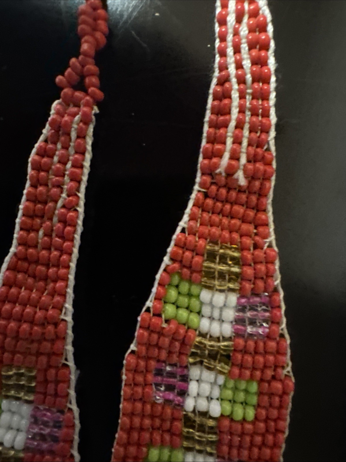 Glass Beaded Multiple Layered Necklace