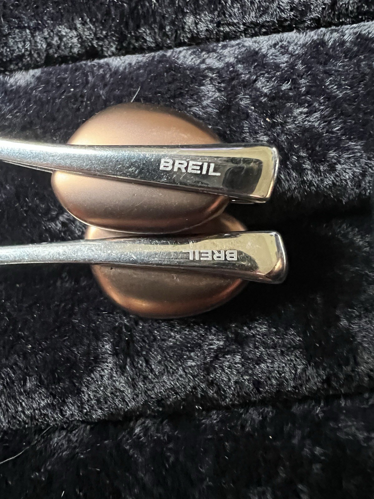 Retro Italian Designer Breil Set . Stainless Steele Pendant/ring/earrings.