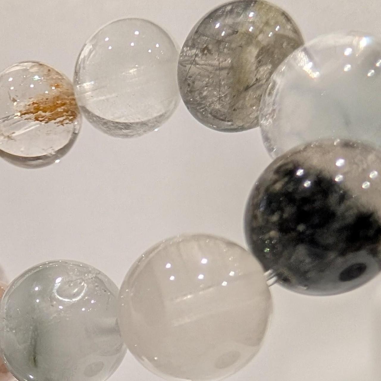 9mm+ Rabbit-hair Rutilated Quartz Bracelet *ON SALE: please see description