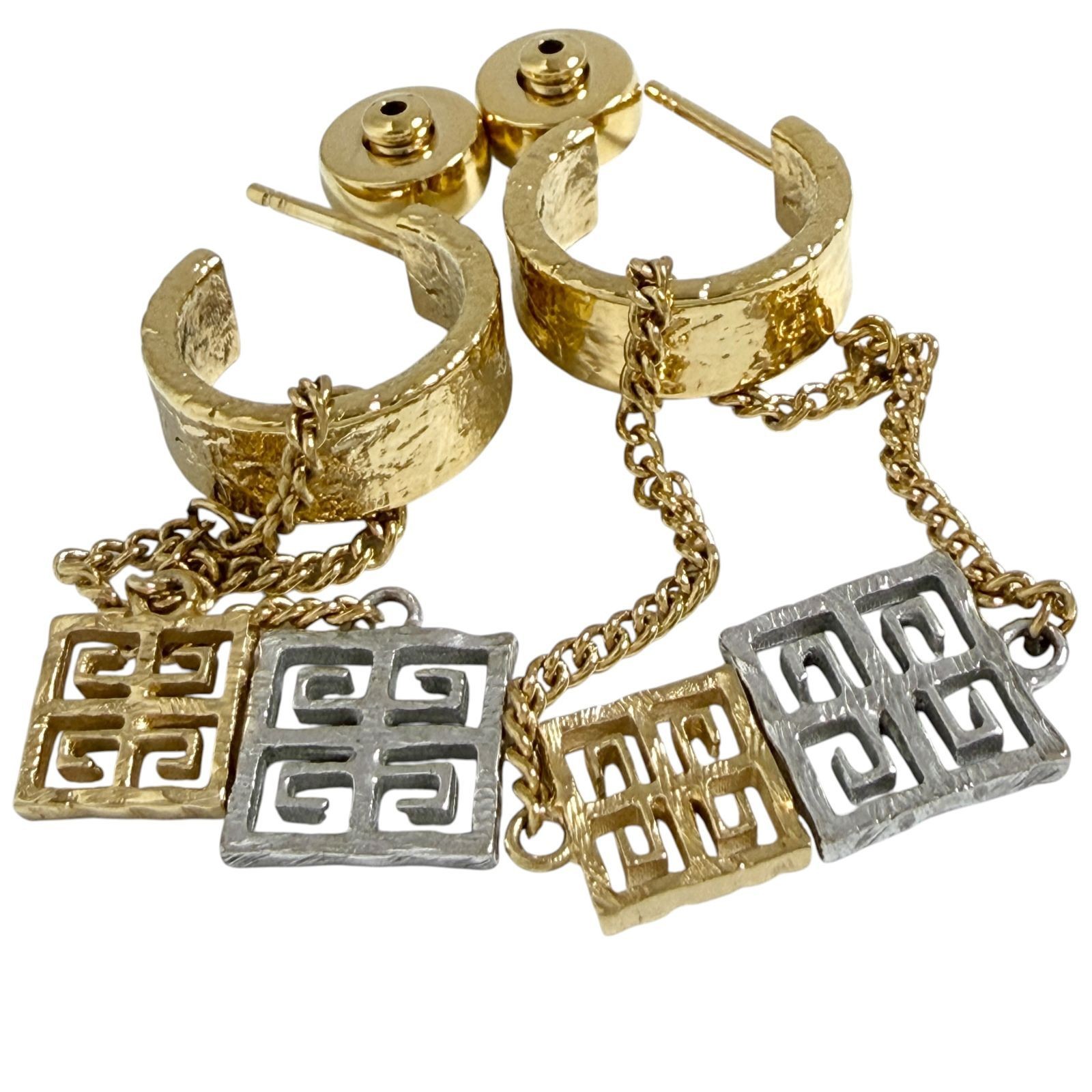 Givenchy Women’s 4G Chain Earrings Silver Color Gold Color