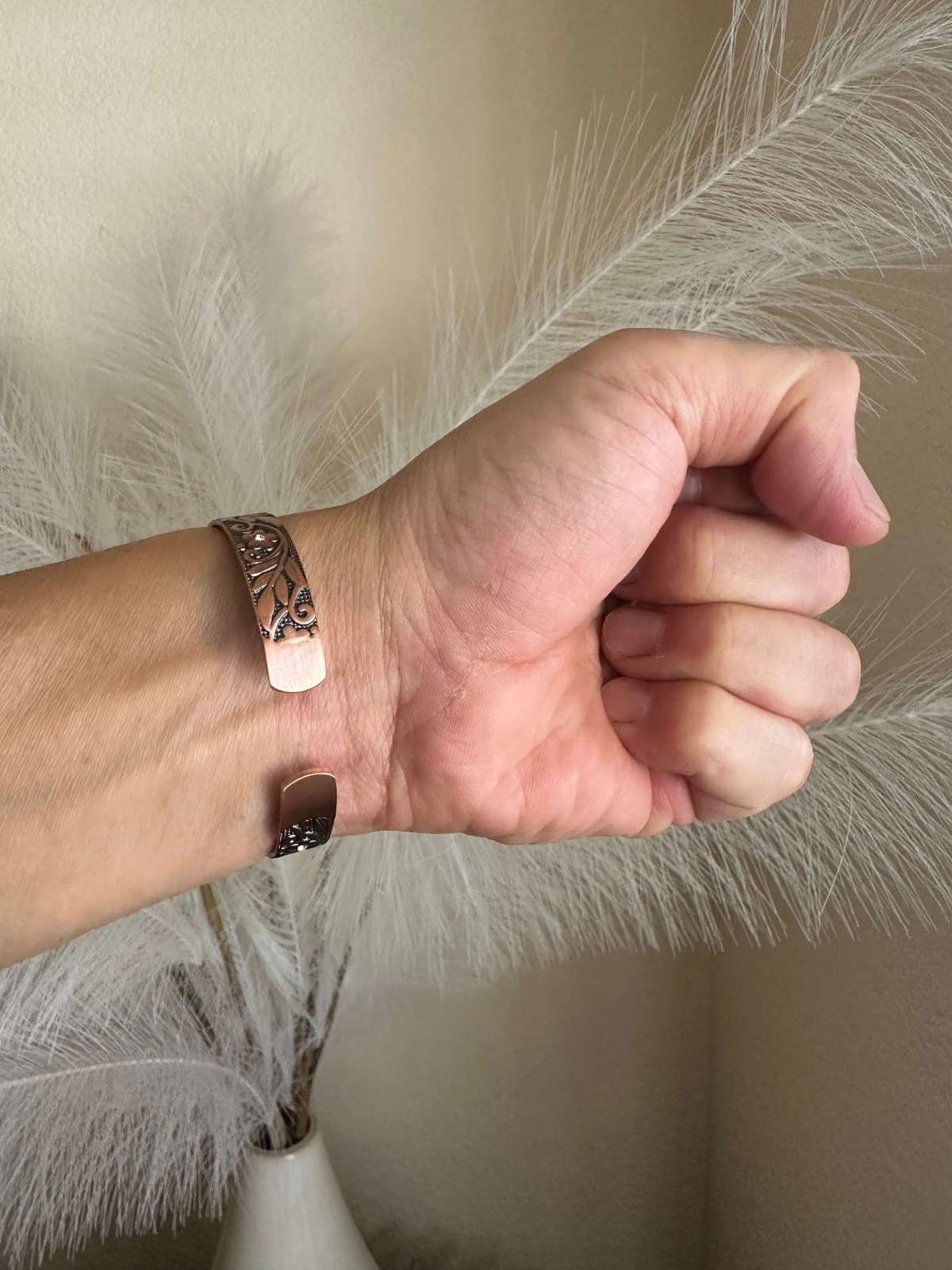Crystal Copper Magnetic Bracelet 6 max magnets Arthritis Pain Relief Balance RX