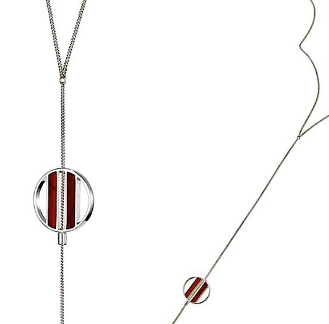 JENNY BIRD Rhine Tigers Eye Lariat Necklace