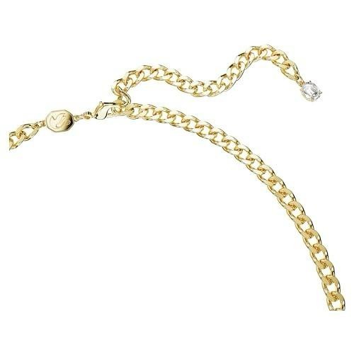 NEW Swarovski Dextera Dangling Necklace Gold Plated Clear Crystal 5663338