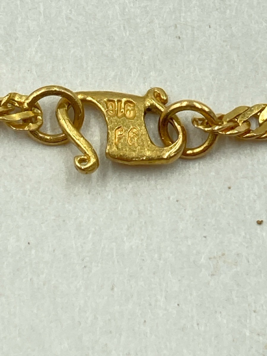 16″ Gold Singapore Chain 22K Yellow Gold 4g (EL1094558)