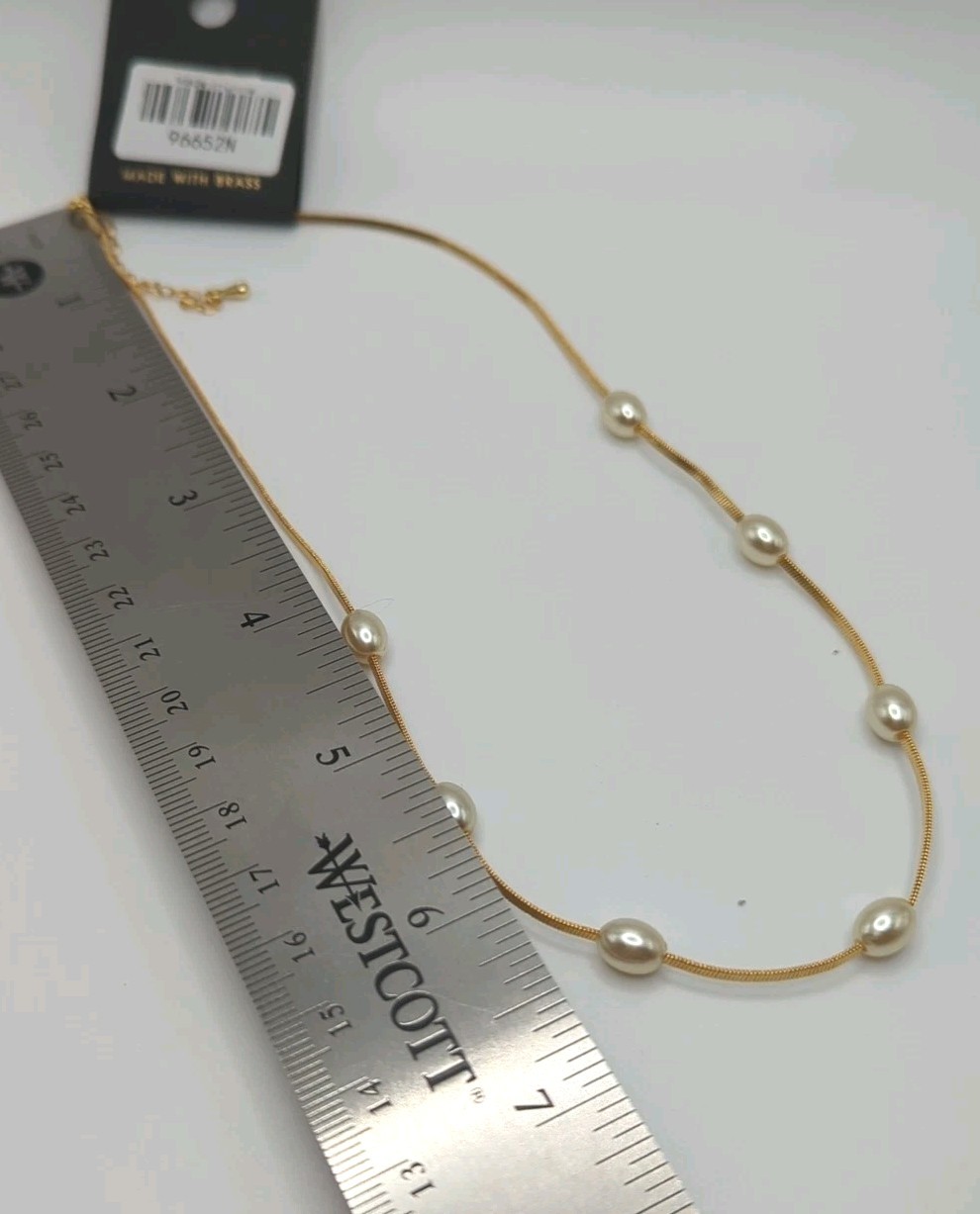 Fashion Jewelry Necklace Bundle Lot Of 3 Gold Tone NWT All Occasions Styles