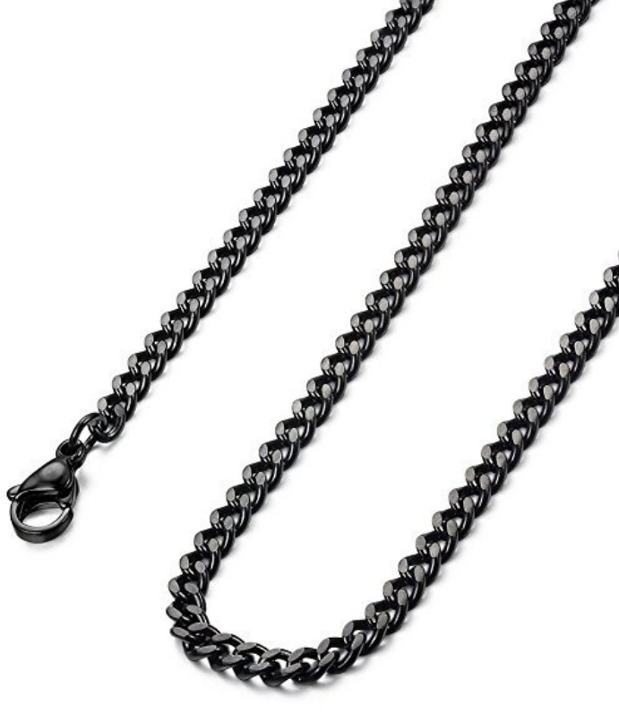 Men Women Stainless Steel 2.8/3.5/4.2/5mm Cuban Curb Chain Link Necklace 16-36″