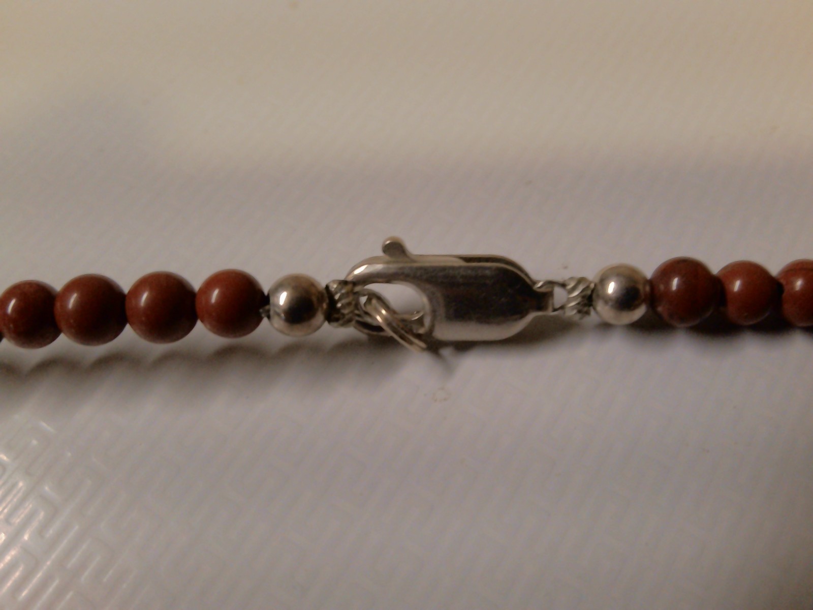 Vintage Bear Necklace 925 Silver – 26″ total length