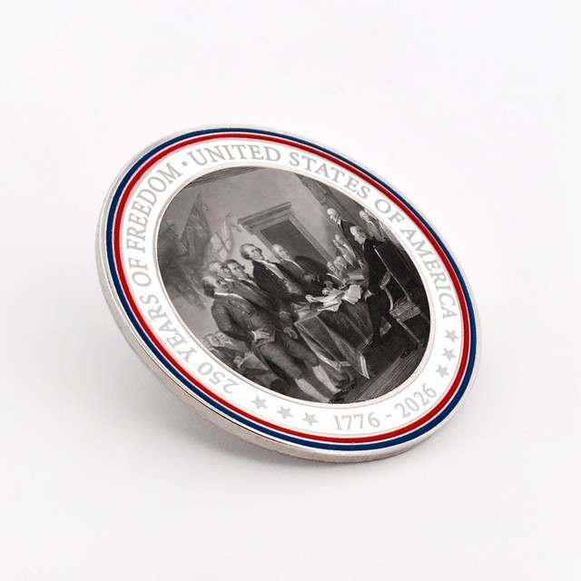 PinMart’s Semiquincentennial Lapel Pin – Celebrate America with Lapel Pins for M