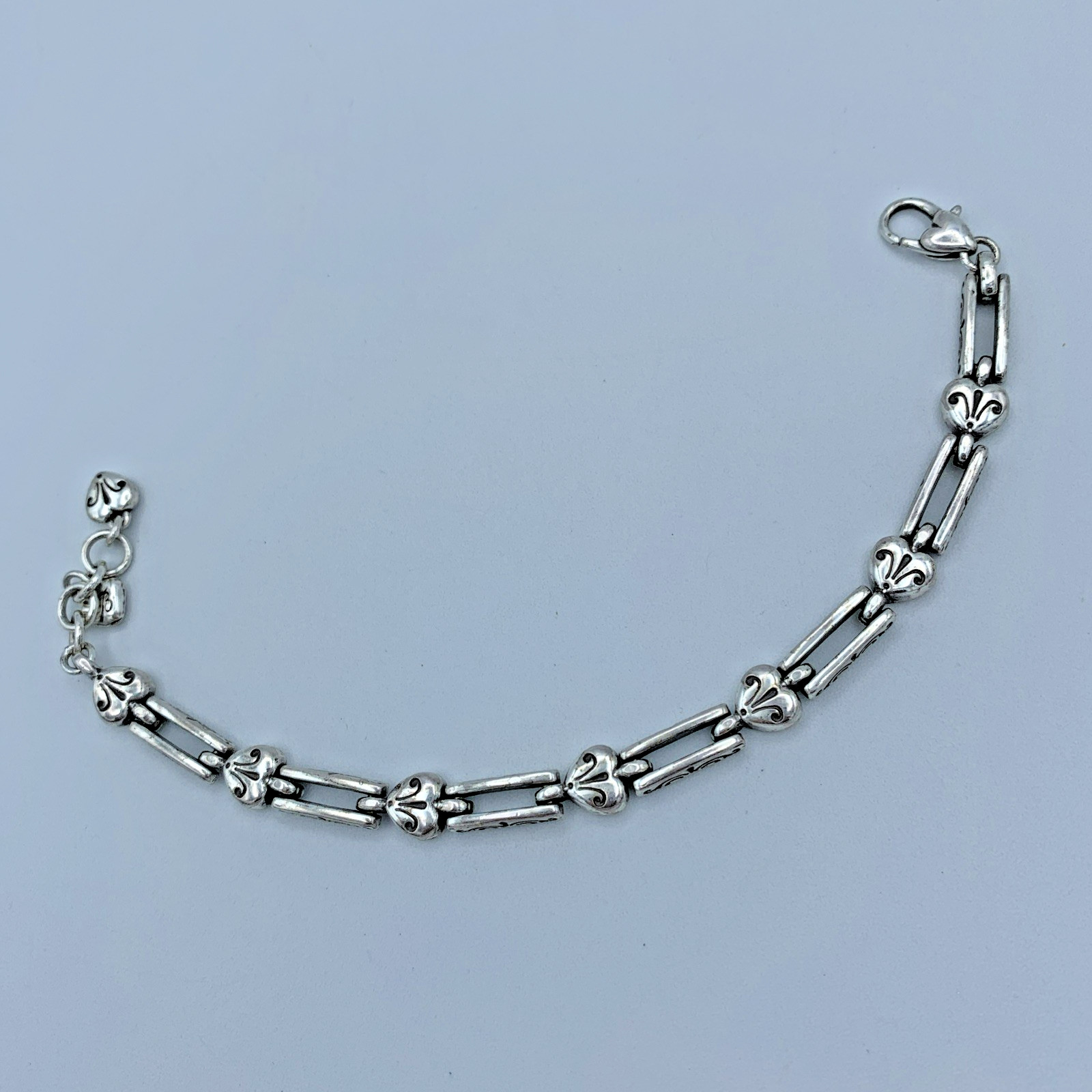 Brighton 7-8 inch Silver Tone Bracelet B6-26