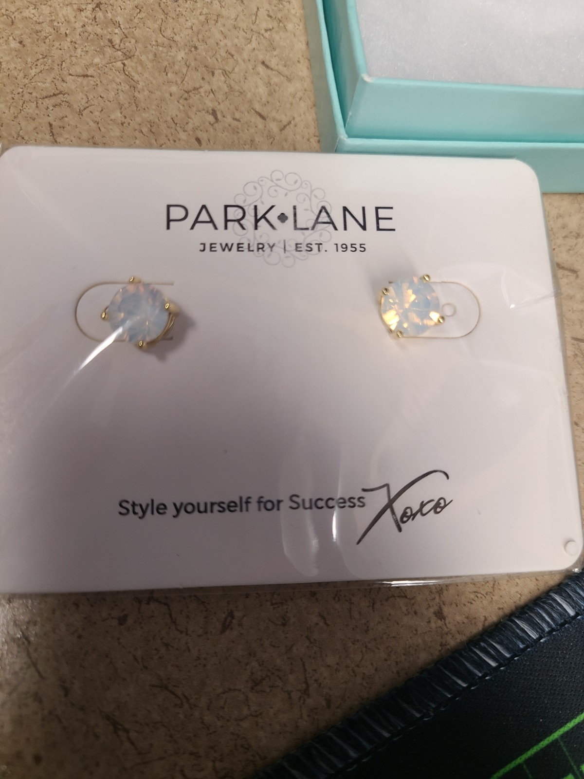 Park Lane Opalescent Stud Earrings