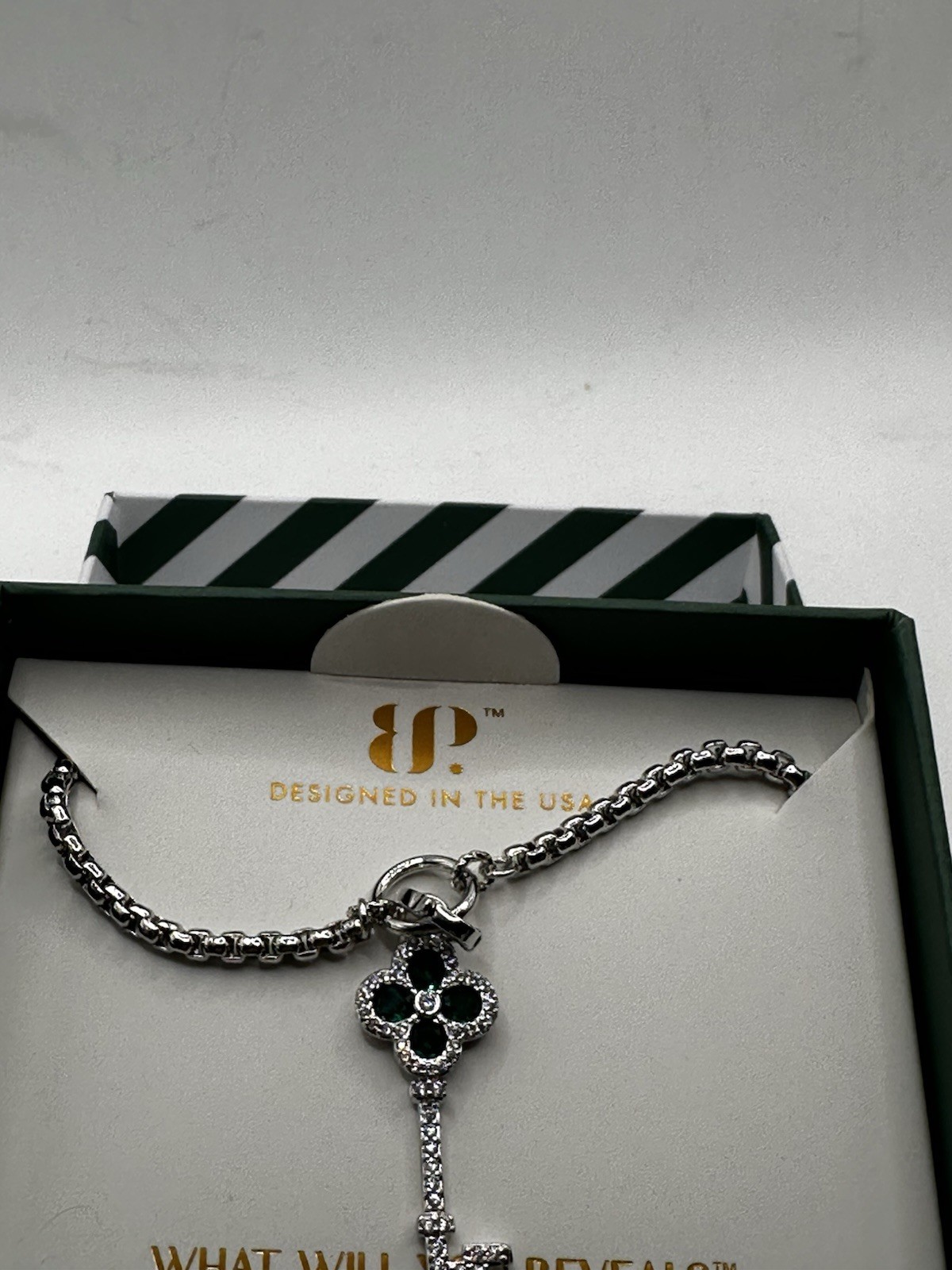 Bomb Party 2026 May Birthday Necklace On Rhodium Plating