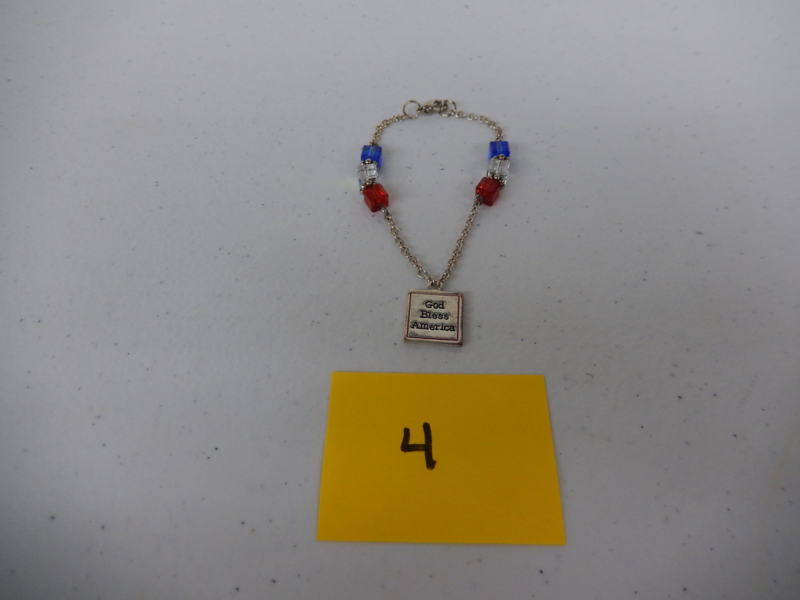 Patriotic Red White Blue Bead Bracelets – YOU PICK (See Description)