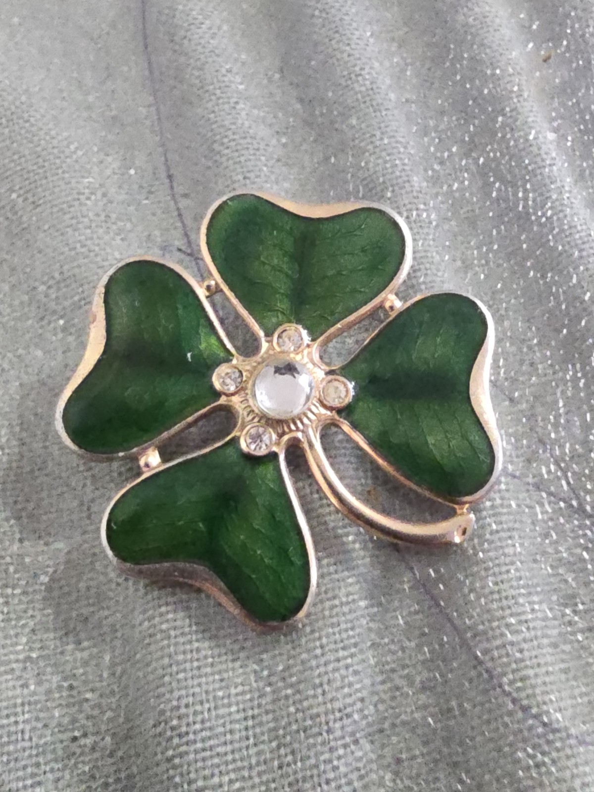 Brooch Broche Trebol St Patrick