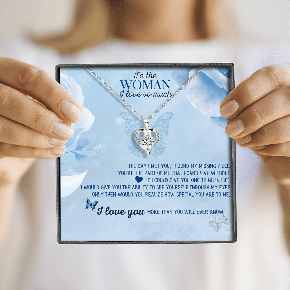 To My Wife, spouse Necklace Pendant, Anniversary, Birthday, Valentine, Christmas