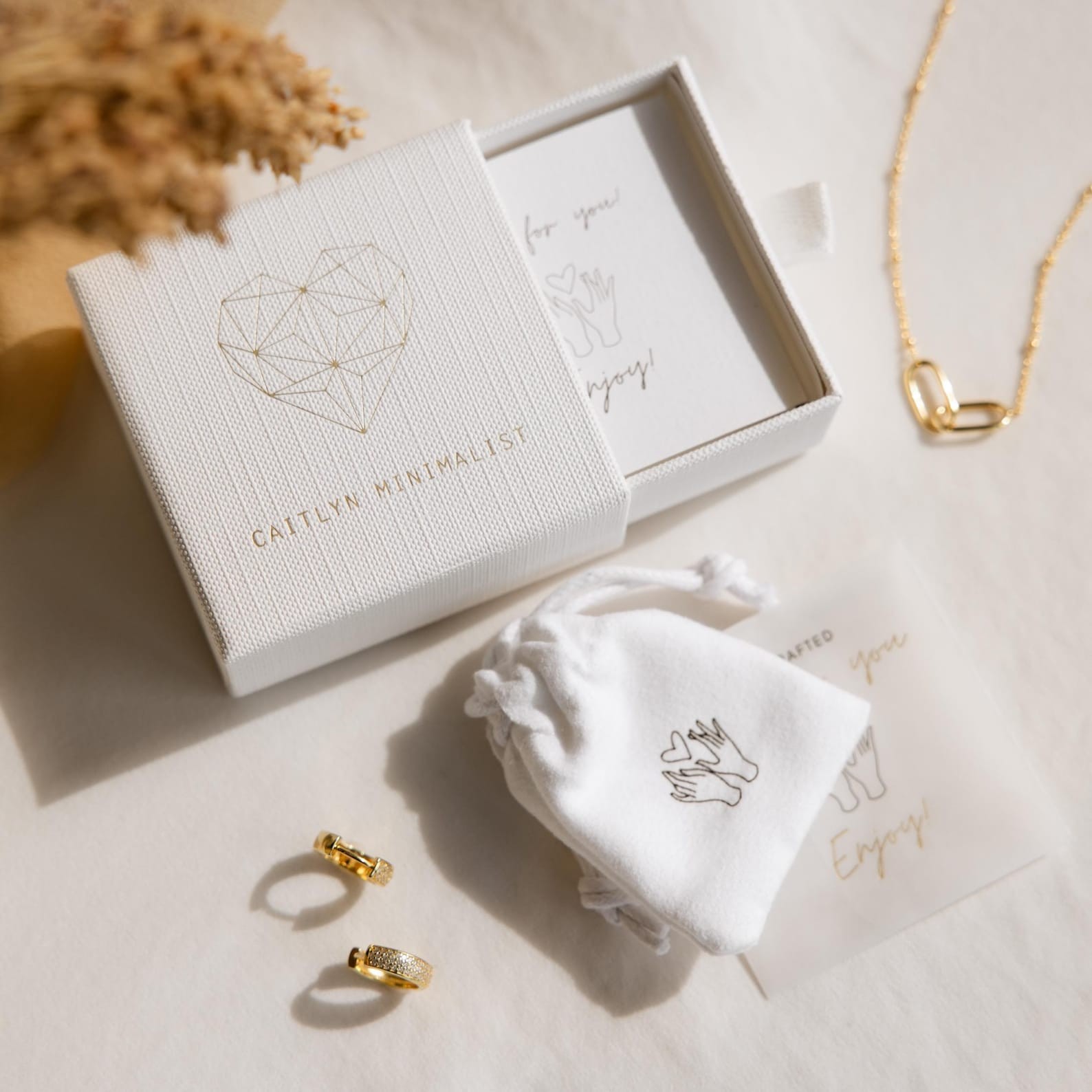 Minimalist Custom Name Necklace Gold Silver Box Chain Birthday Gift NM81F91