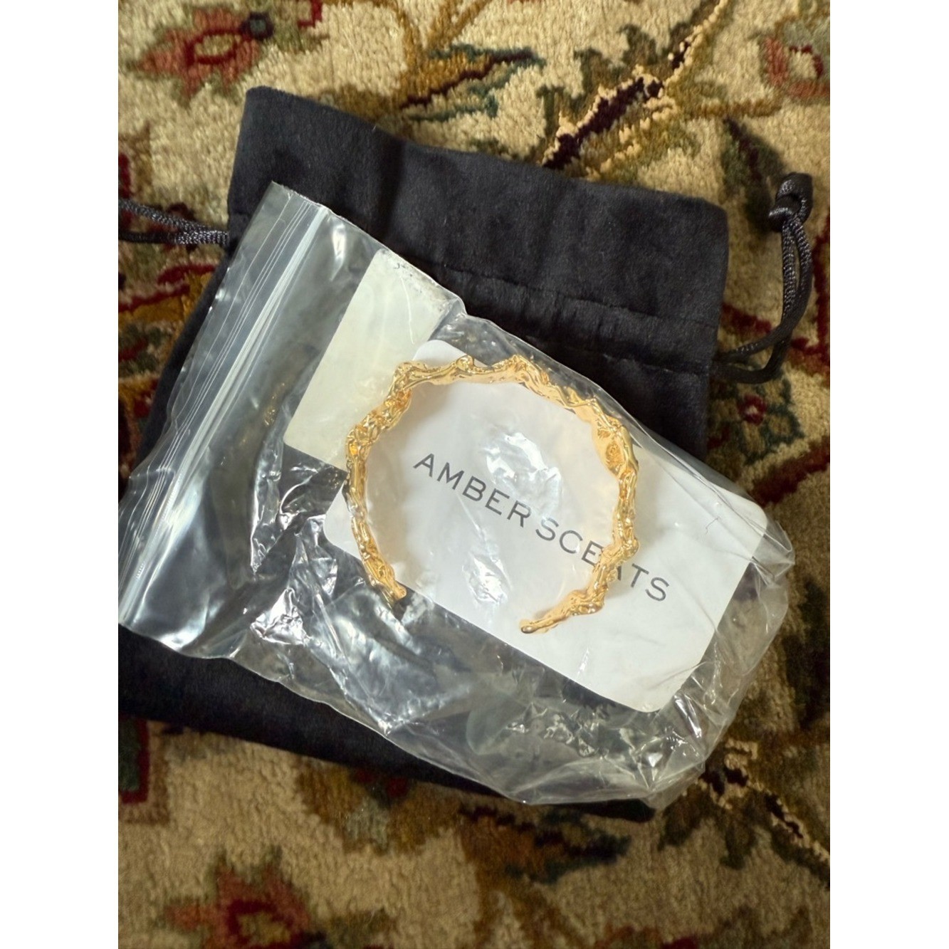 Amber Sceats 24k Gold Plated Cuff