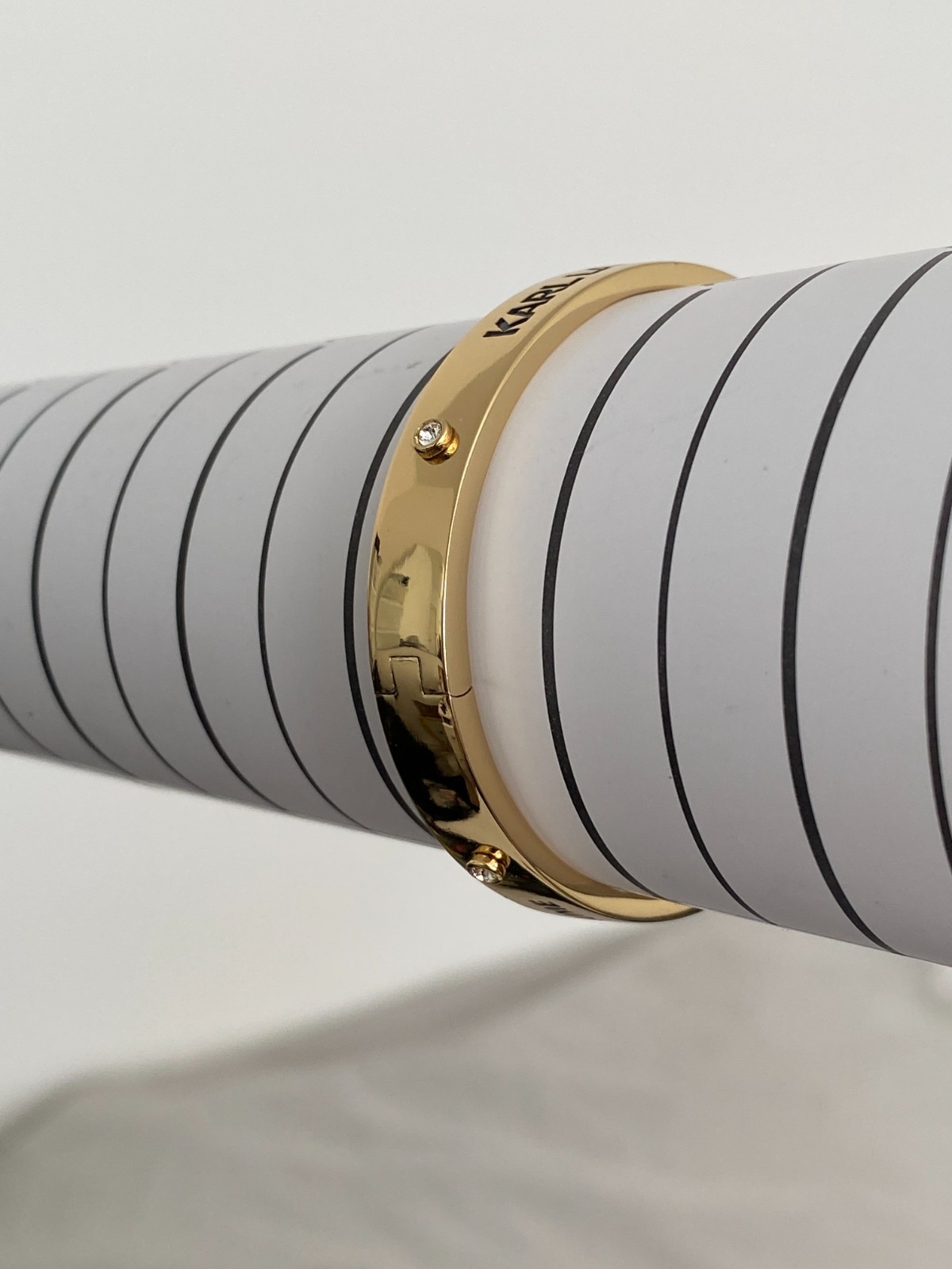 Karl Lagerfeld Rue St. Guillaume Bangle with Crystal from Swarovski