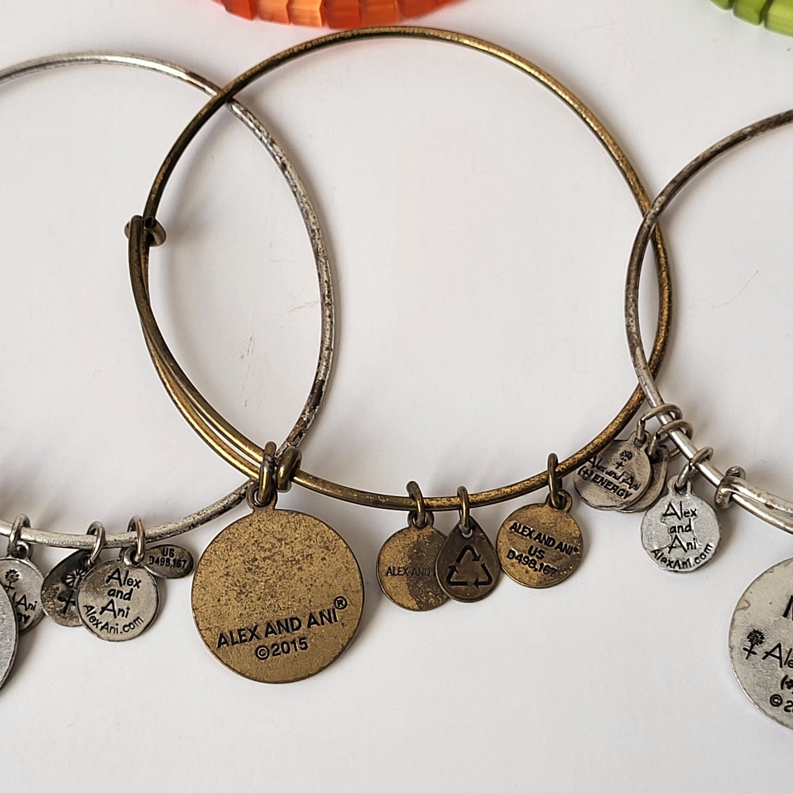 Alex & Ani Energy Lot Of 8 Charm Bracelets Mostly Sports Patriots Bruins Celtics