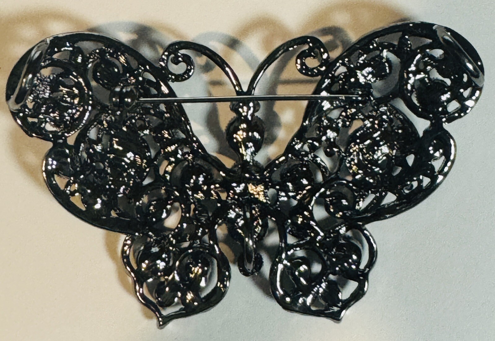 Big Butterfly Colorful Costume Jewelry Fantasy Whimsical Fairytale