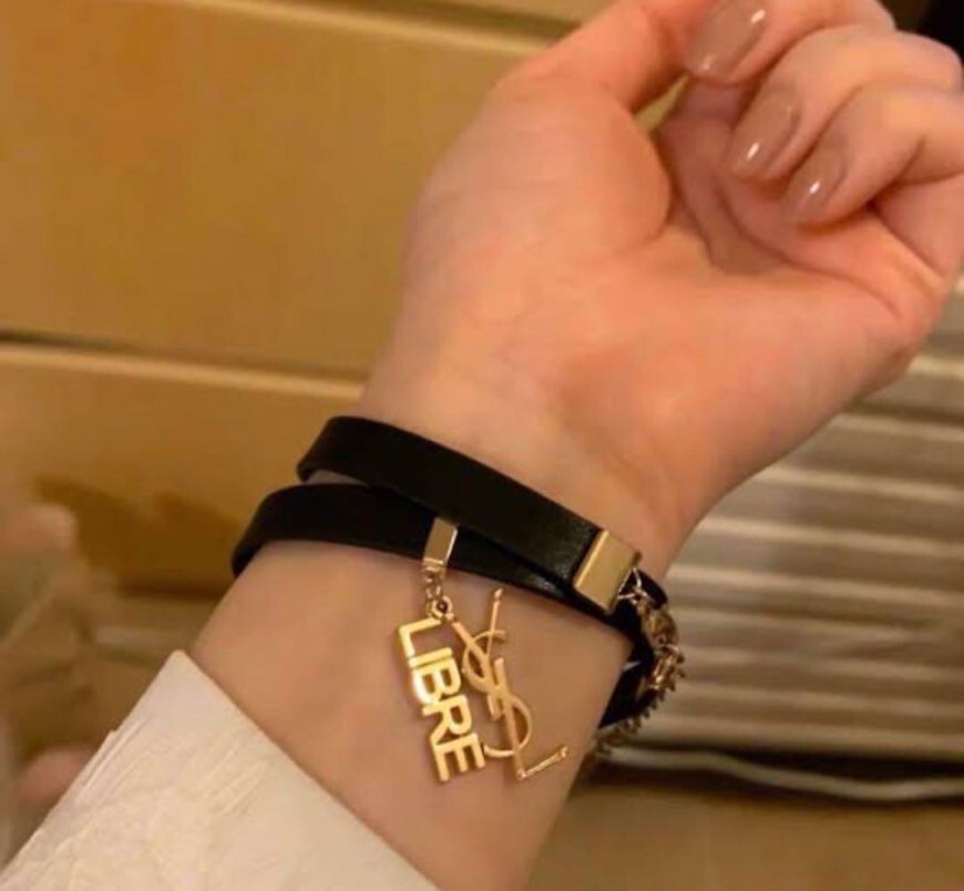 Yves Saint Laurent YSL Necklace Choker with Original Box Bracelet Accessory VIP