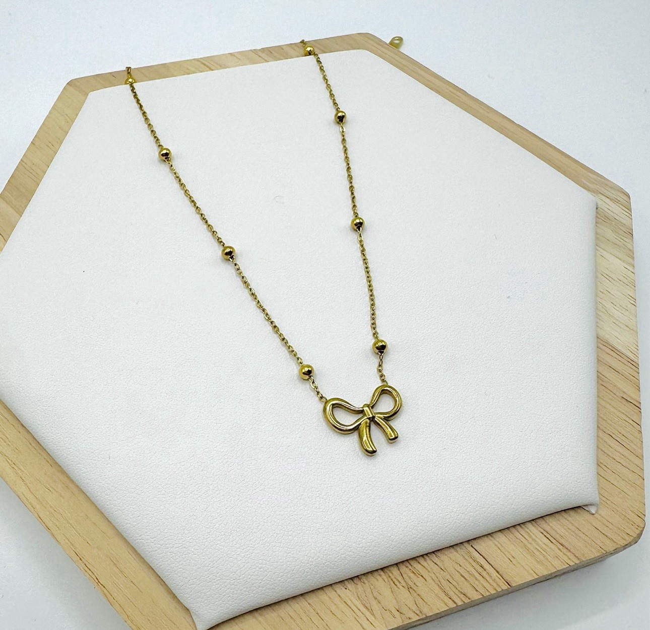 The Bow Necklace & Earring Set