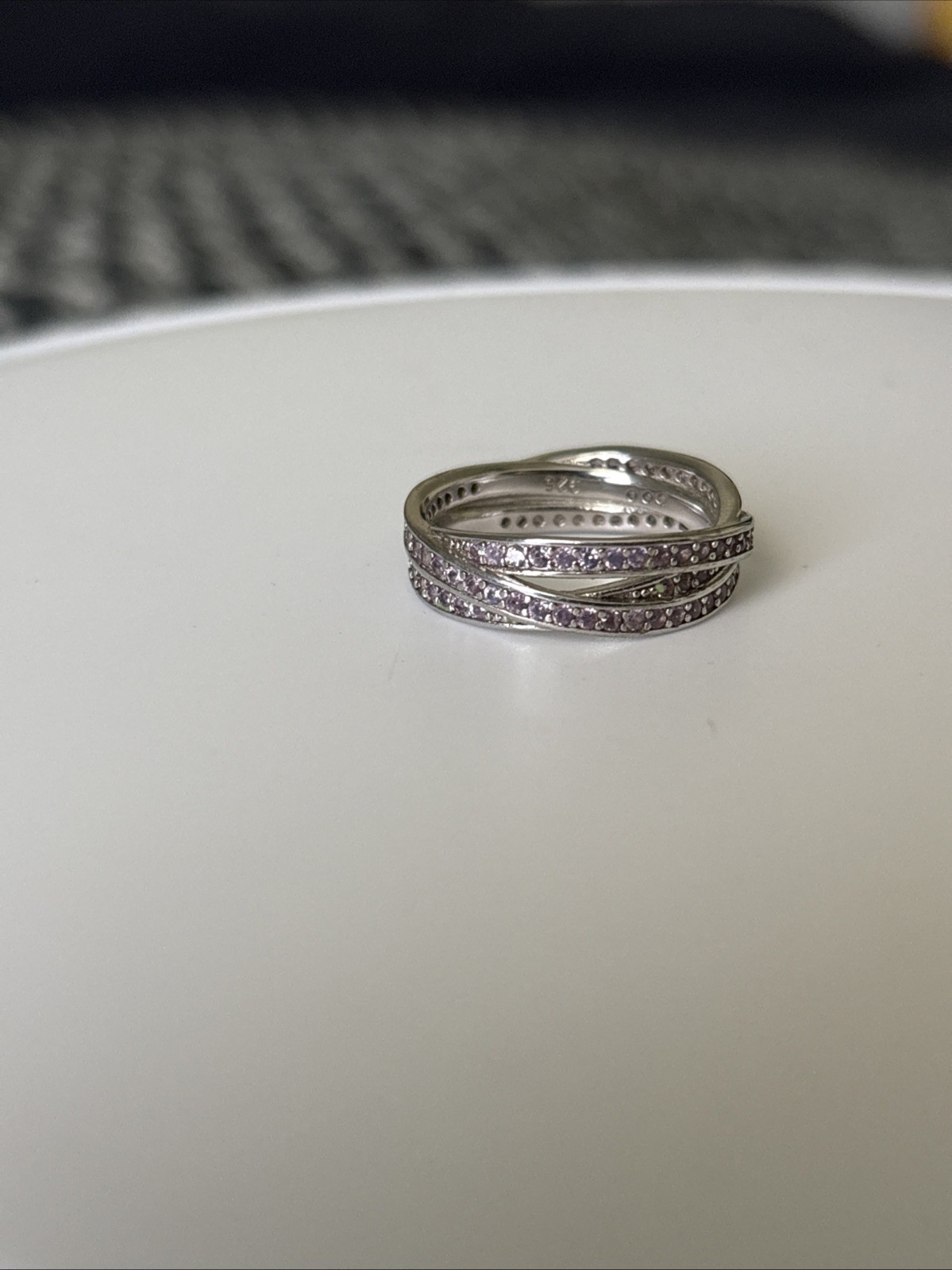 Bomb Party Sterling Club Ring Size 5 RBP5684 Lavender Tourmaline .925 Sterling