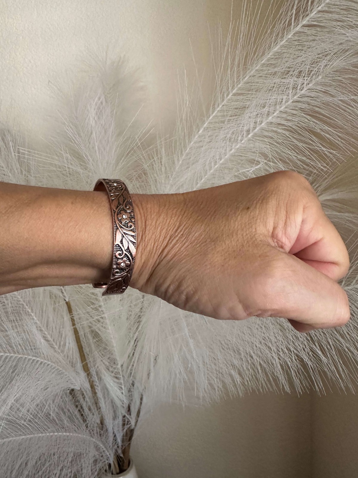 Crystal Copper Magnetic Bracelet 6 max magnets Arthritis Pain Relief Balance RX