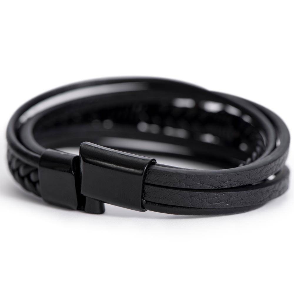 Brother Gift, Cross Bracelet: Favorite Brother