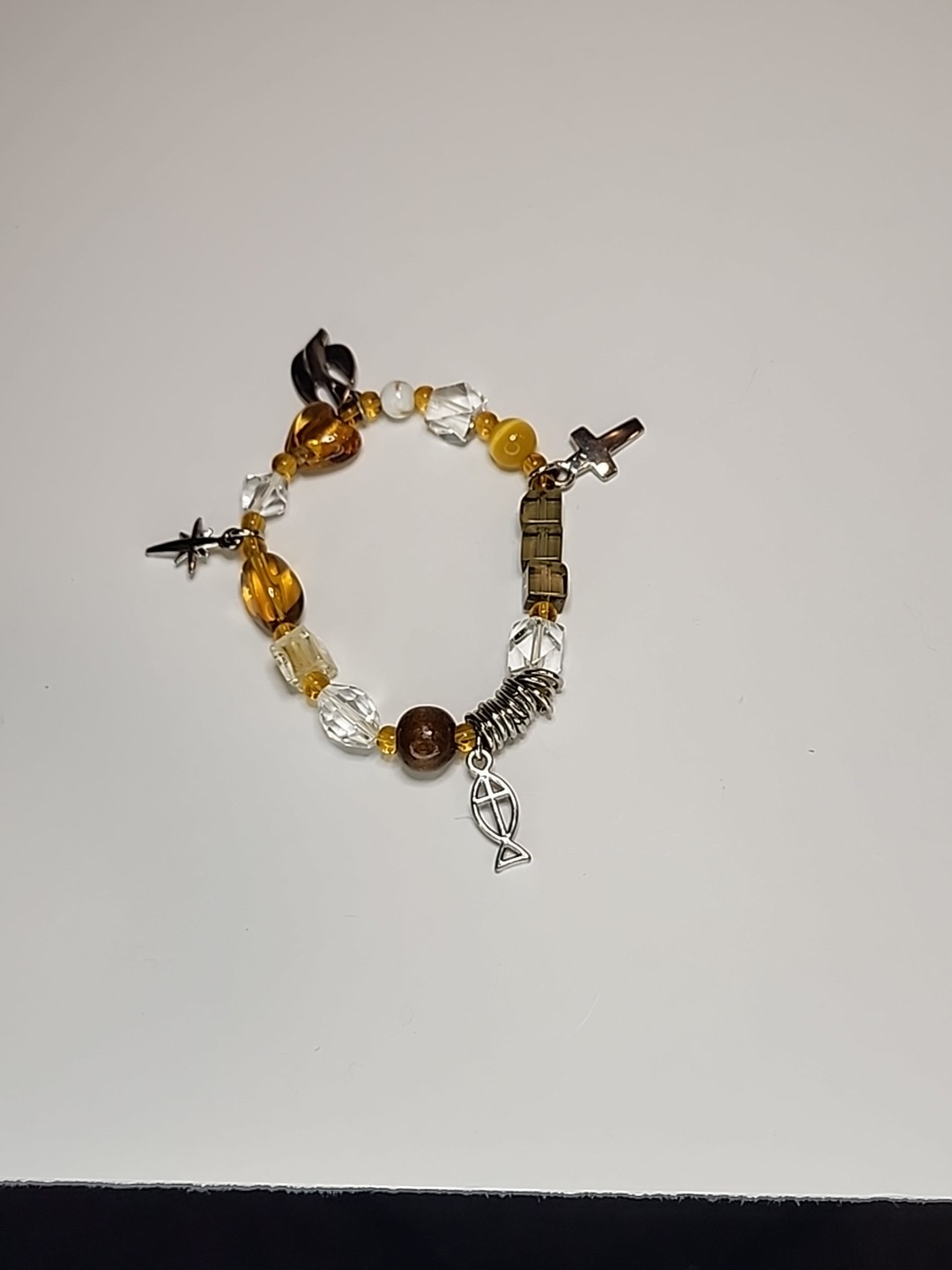 Roman Inc New Christs Story Beaded Bracelet Large Desertcart Religious