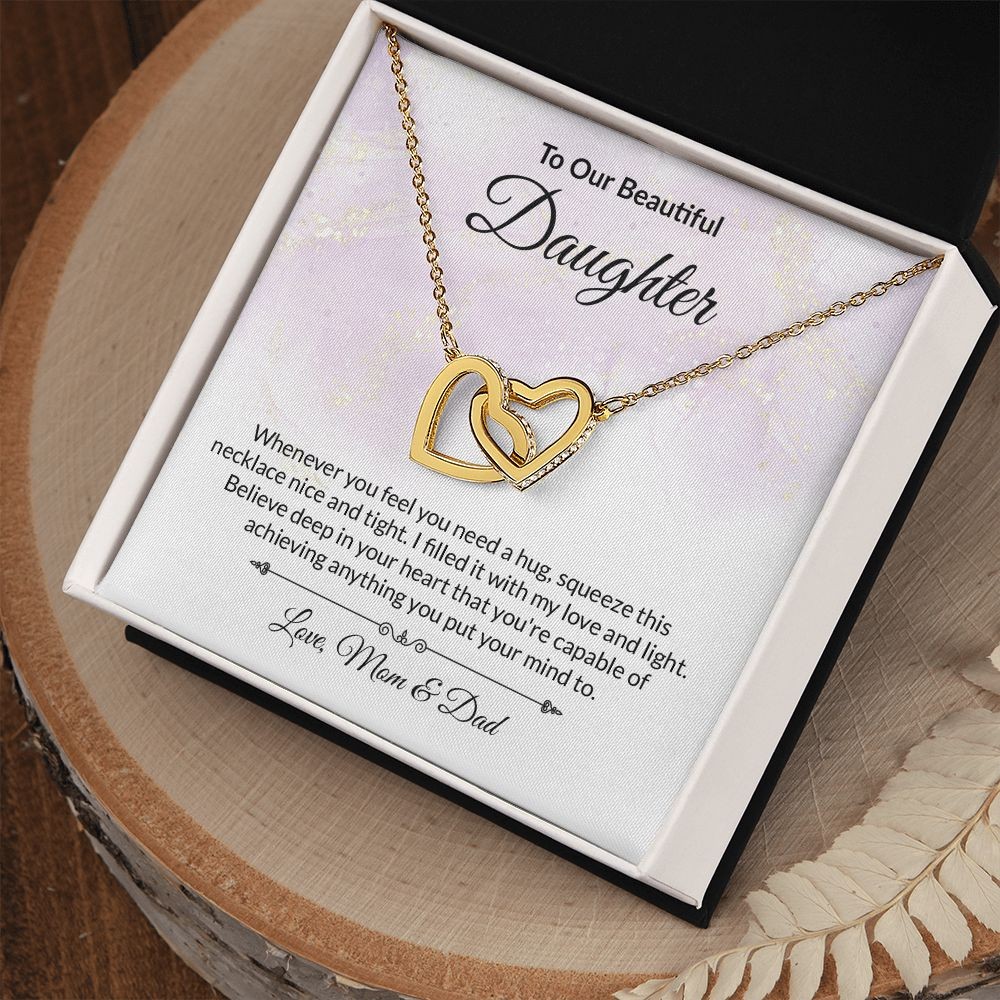 Daughter Necklace Gift From Mom, Birthday Gift, Graduation Jewelry Gift From Mom
