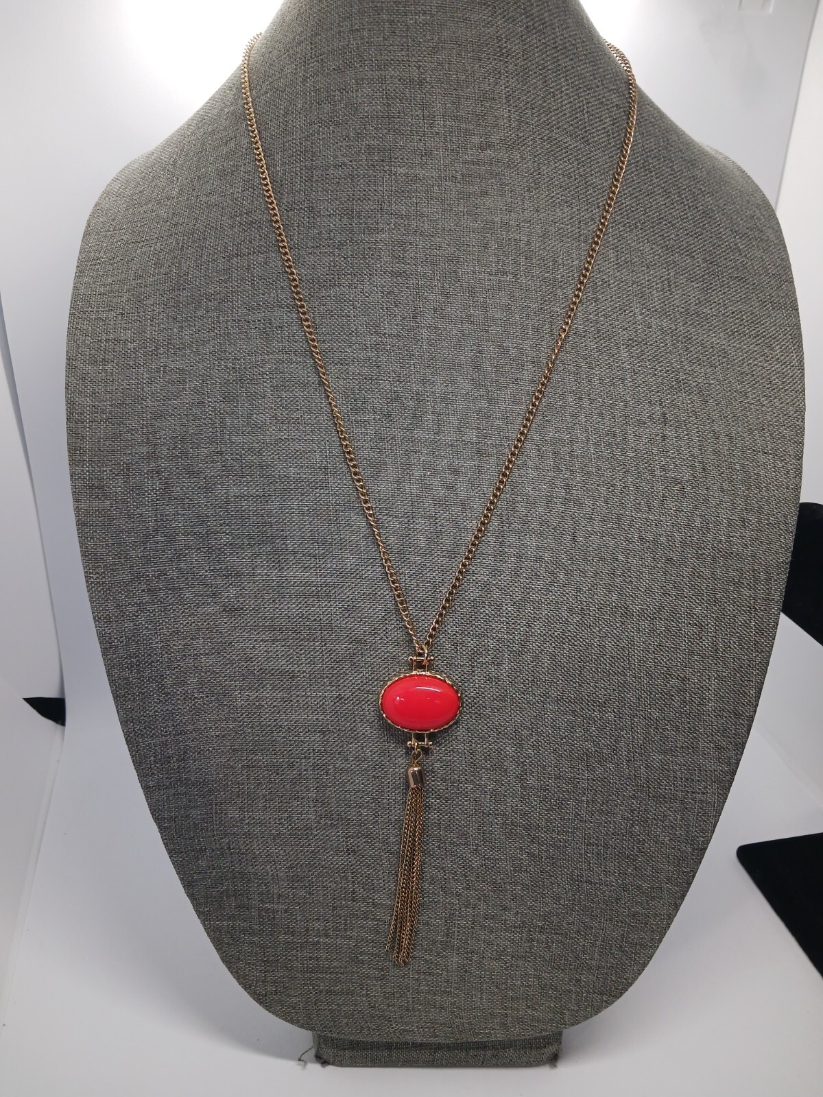 3pc TASSEL Necklace Set! C1946 & Other, Very Good To Excellent Condition.