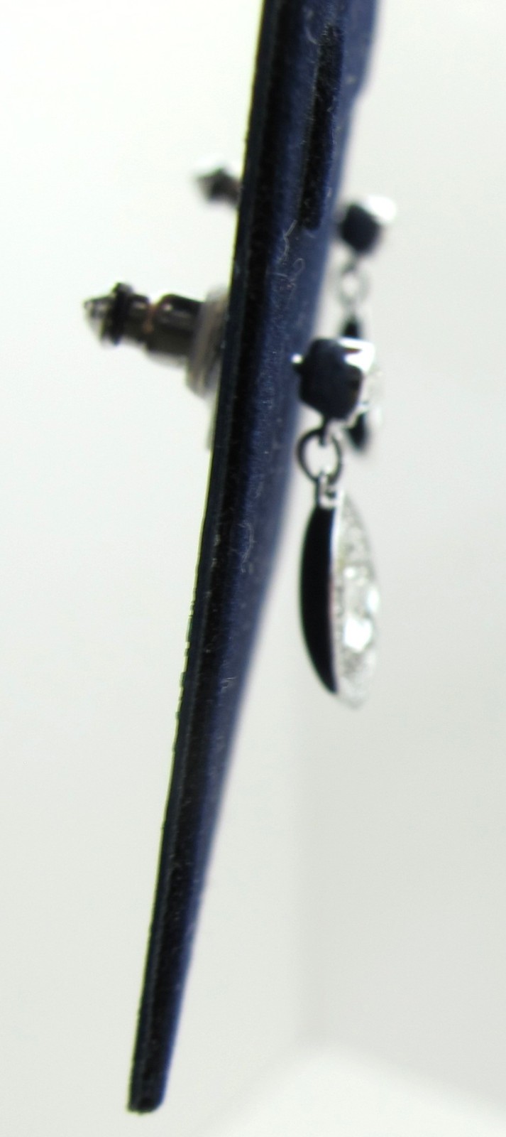 NEW Bridal SWAROVSKI Push Back Drop Dangle Earrings Swarovski Crystal/Silver