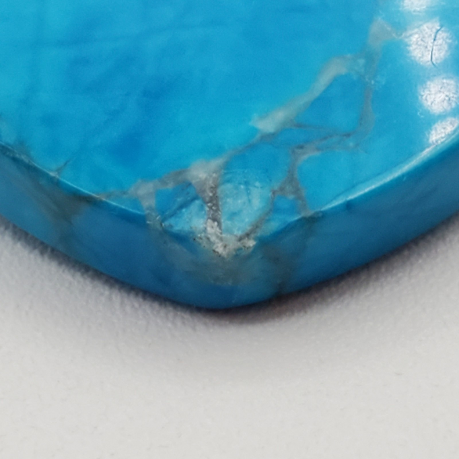 Kendra Scott Necklace 30in Gold Plate Aqua Howlite Inez Pendant Back Chip READ