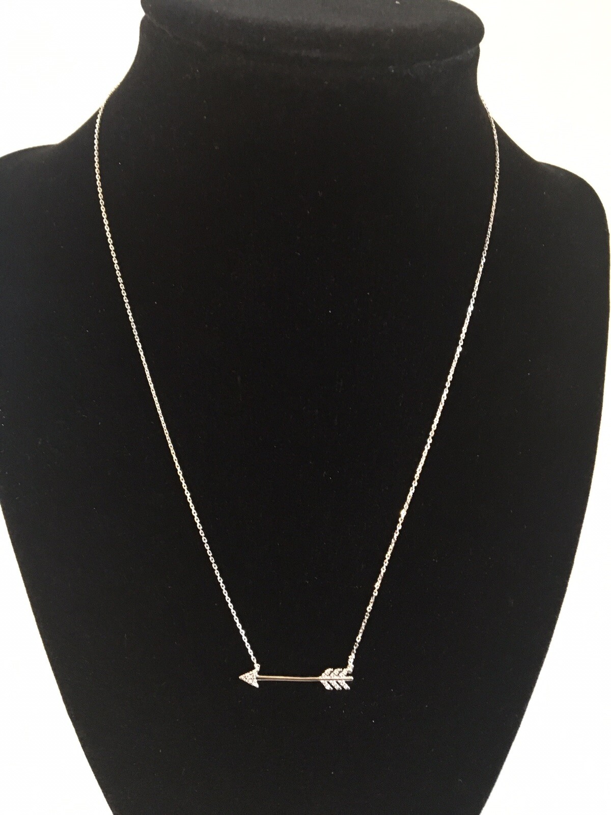 Jordan Sparks Signature Collection On Point Arrow Necklace Gold Plate Over 92.5