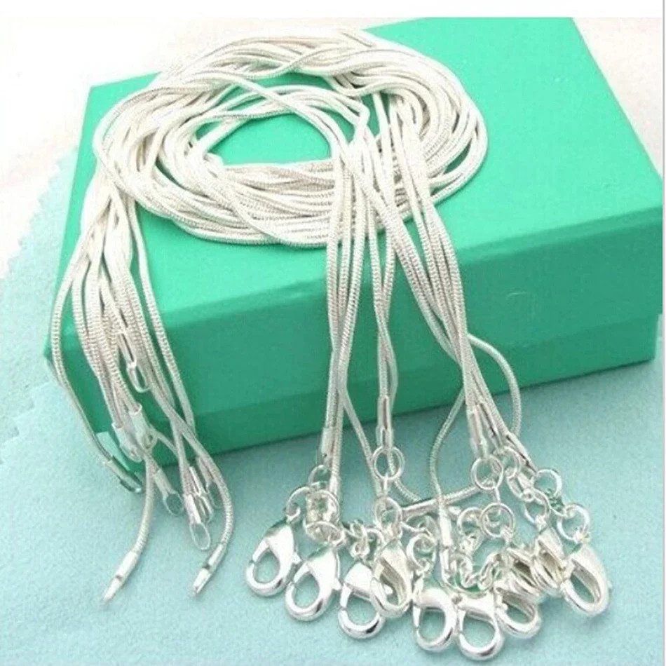 New Women’s Fine 925 Sterling Silver Necklace, Fashion Jewelry