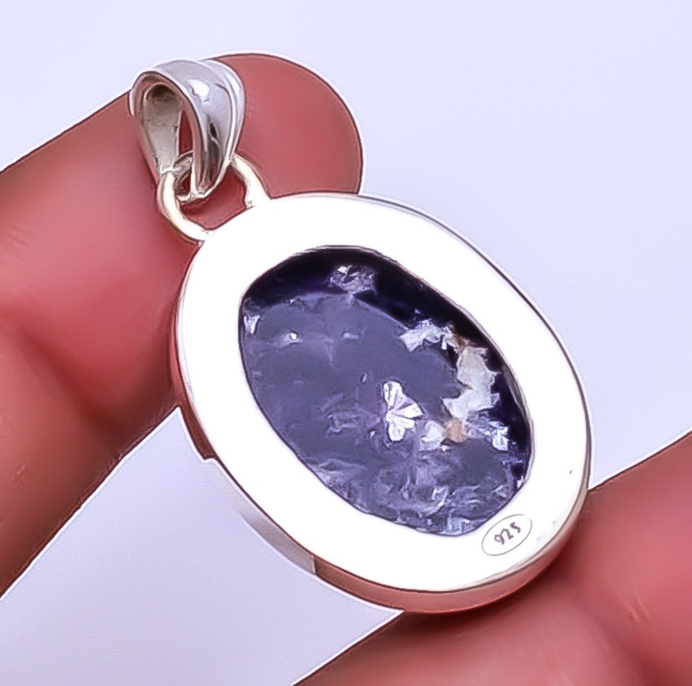 Lepidolite – San Diego 925 Sterling Silver Jewelry Pendant 1.56″ P_9359_148_46