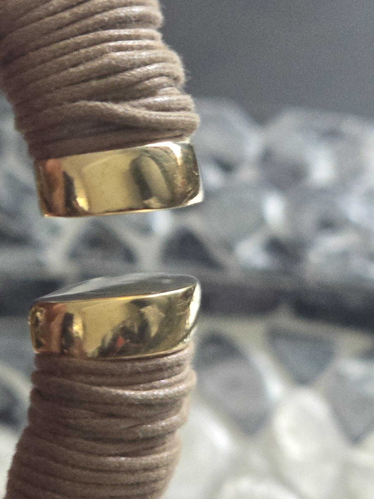 Arlette Luxury 18K Gold Plated Hinged Cuff Bracelet – Italian Leather MSRP$630