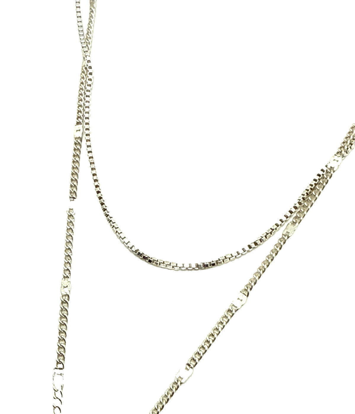 Jenny Bird Leana Pendant Necklace Silver Dipped Minimalist Statement 18″