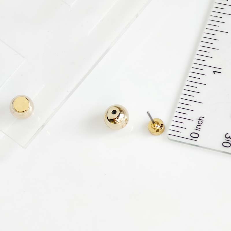 6mm Jenny Bird Minimalist Small Stud Earrings Women Comfortable Everyday Jewelry